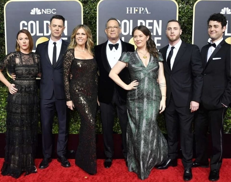 Tom hanks and Rita Wilson has arranged the family in decent way. All are responsilbe toward them selves